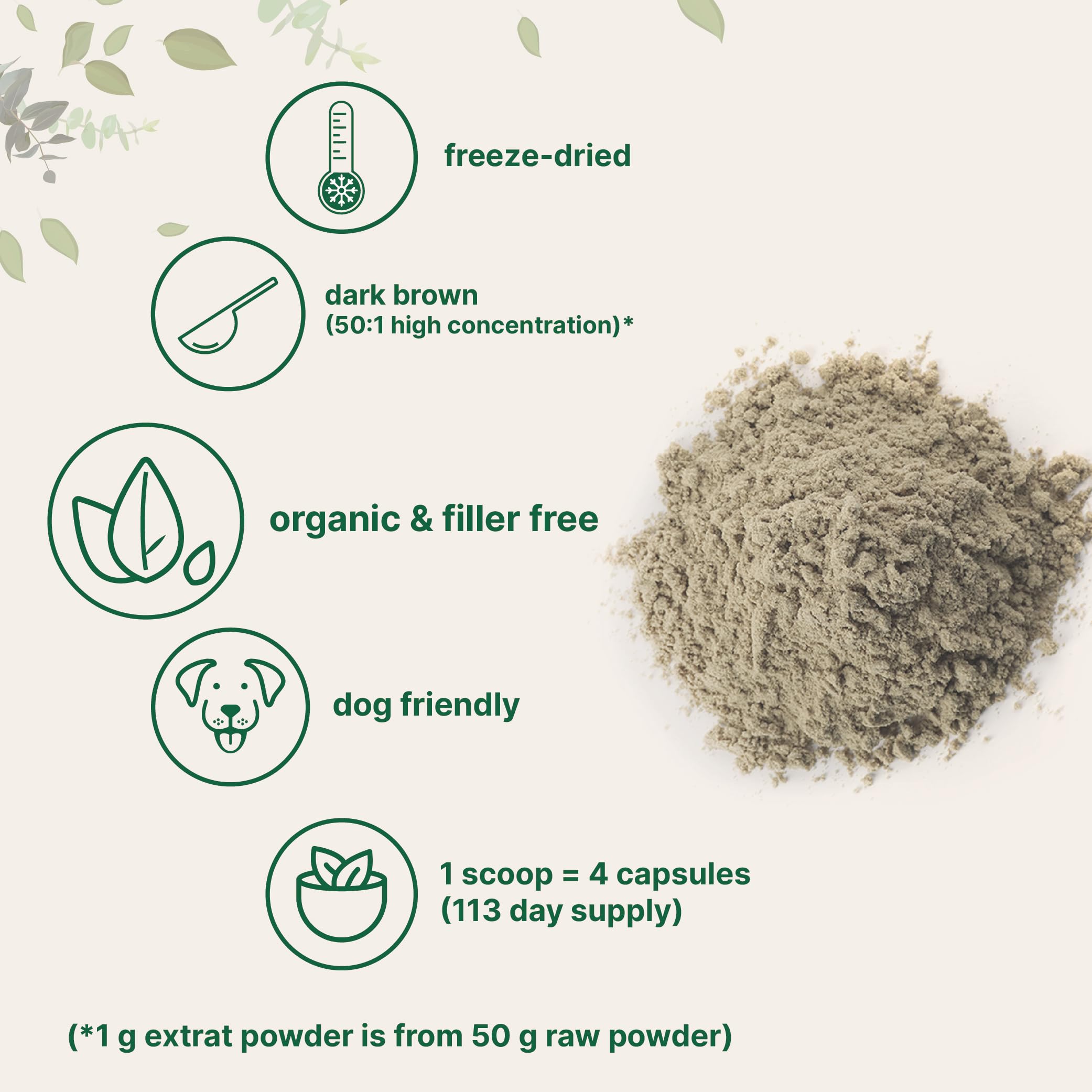 Foto 4 pulgar | Suplemento Con Microingredientes, Hongos De Cola De Pavo Orgánicos, 8 Onzas - Venta Internacional.