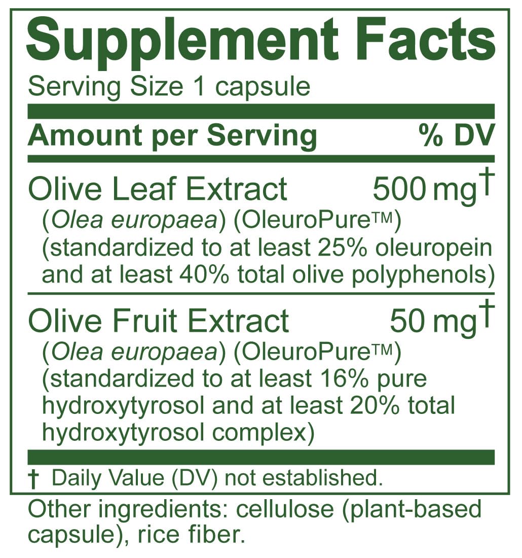 Foto 4 pulgar | Extracto De Hoja De Olivo Supplement Island Nutrition 90 Cápsulas - Venta Internacional.