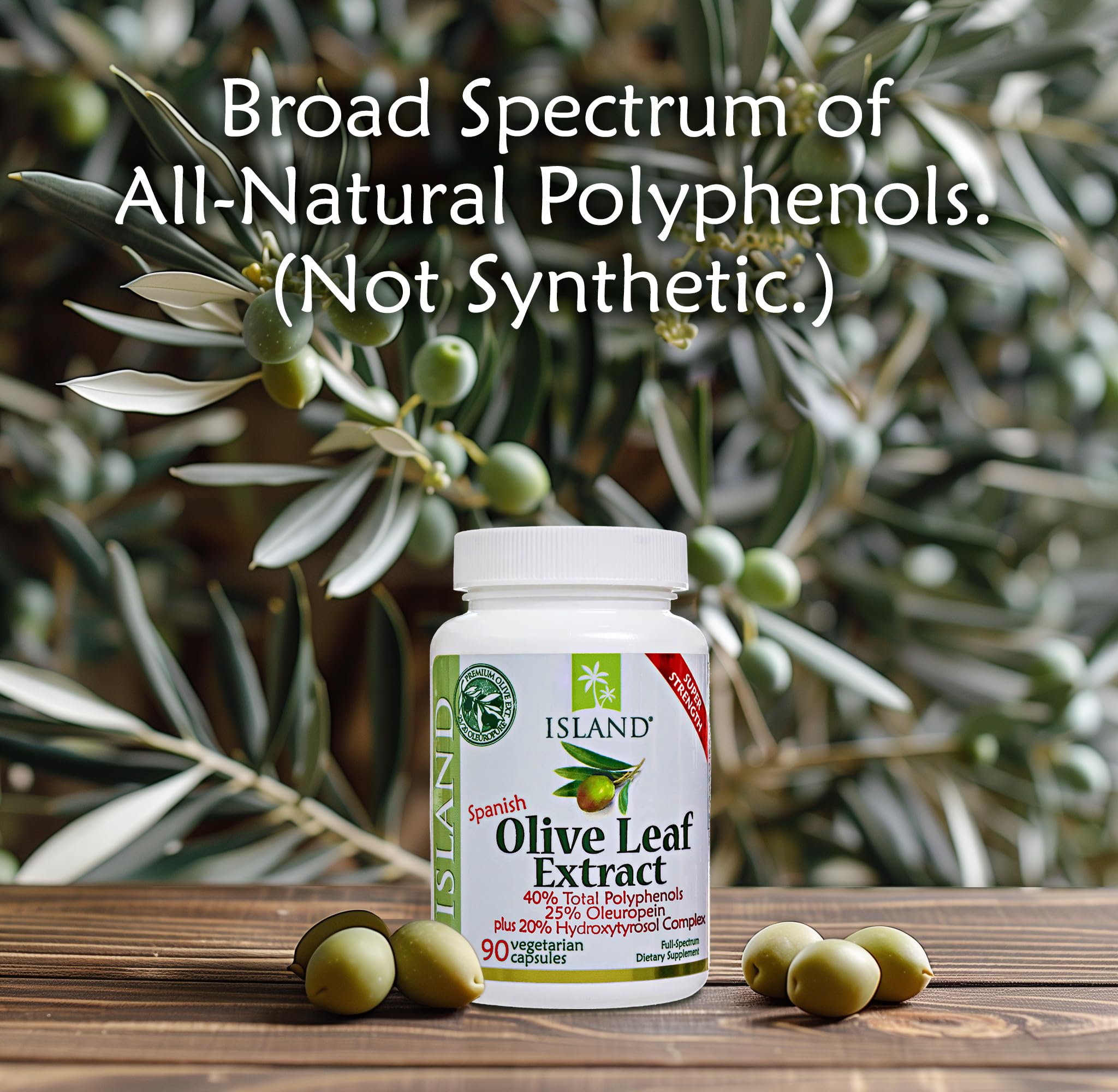 Foto 5 | Extracto De Hoja De Olivo Supplement Island Nutrition 90 Cápsulas - Venta Internacional.