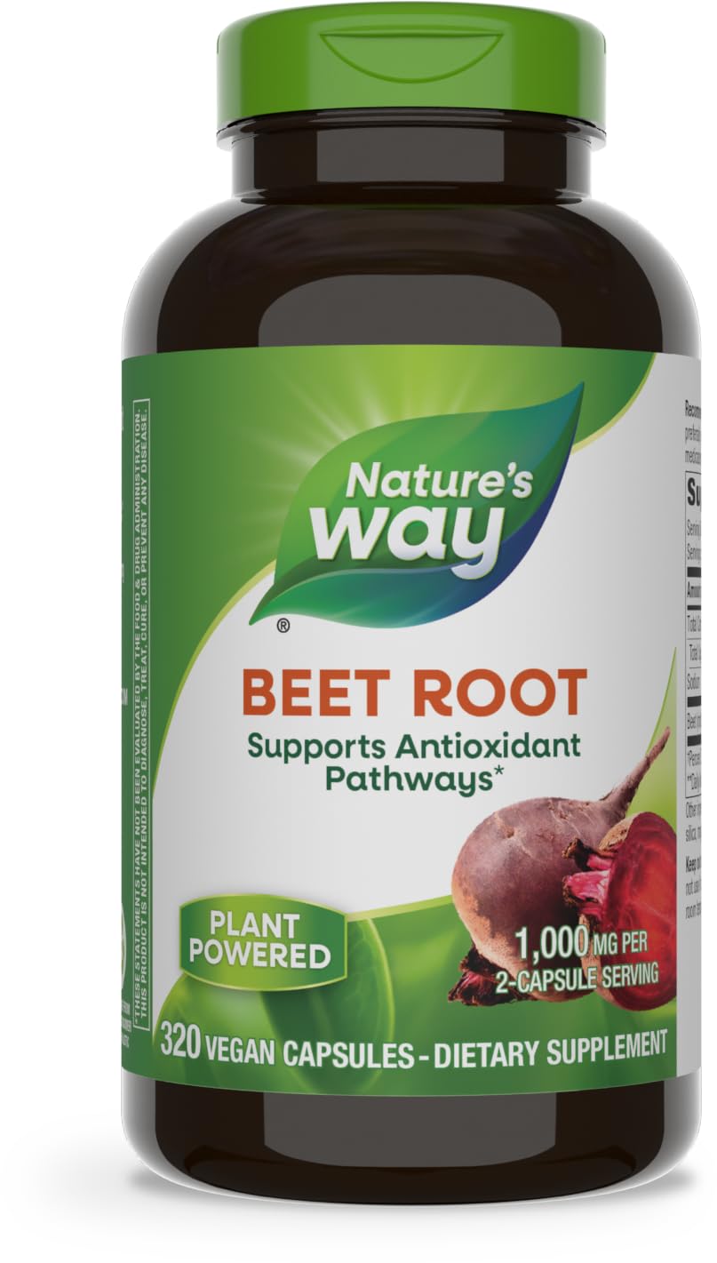 Foto 1 | Suplemento De Raíz De Remolacha De Nature's Way 320 Cápsulas De 1000 Mg - Venta Internacional.