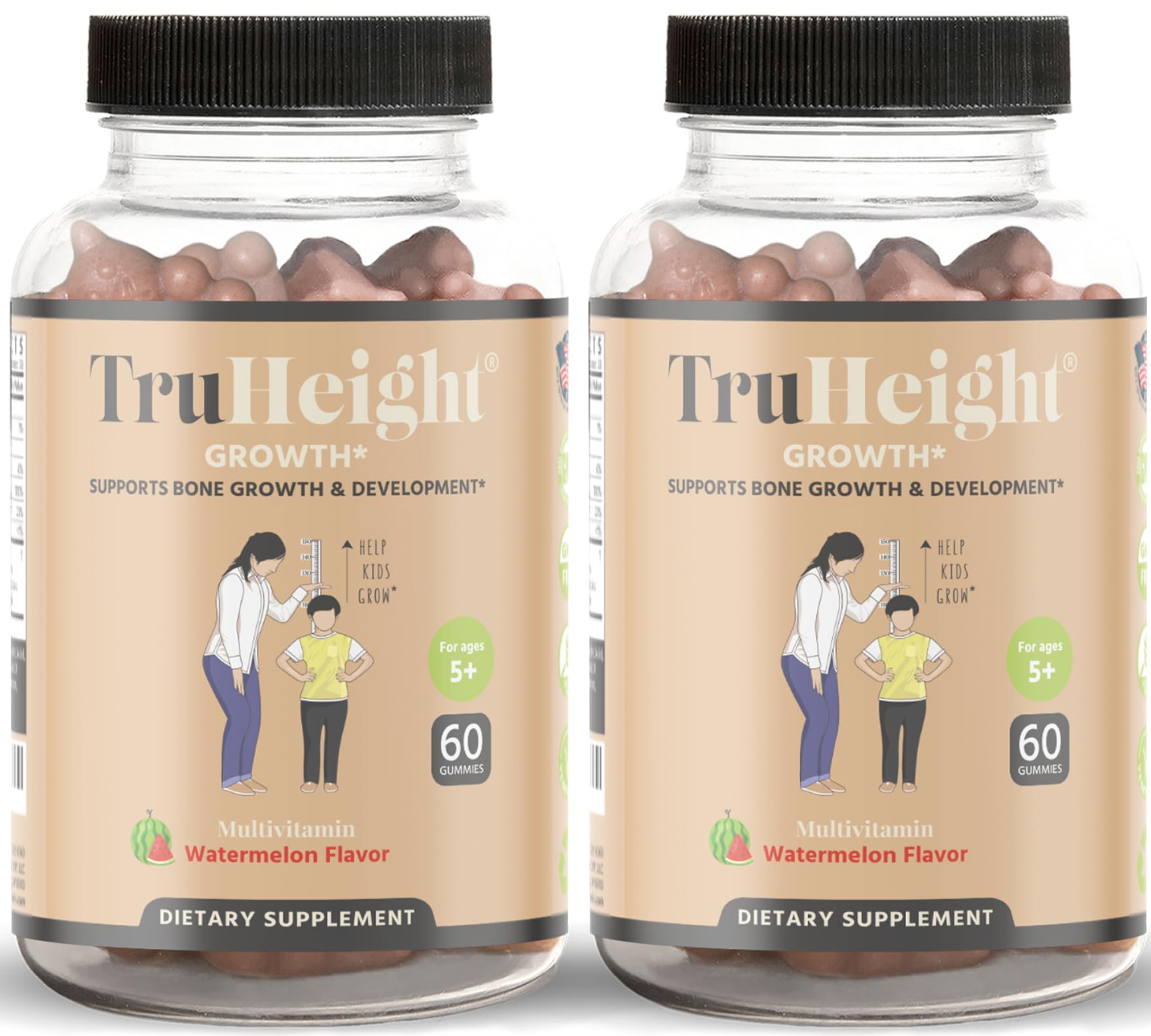Foto 2 pulgar | Suplemento De Crecimiento En Altura Truheight Gummies Para Niños Y Adolescentes - Venta Internacional.