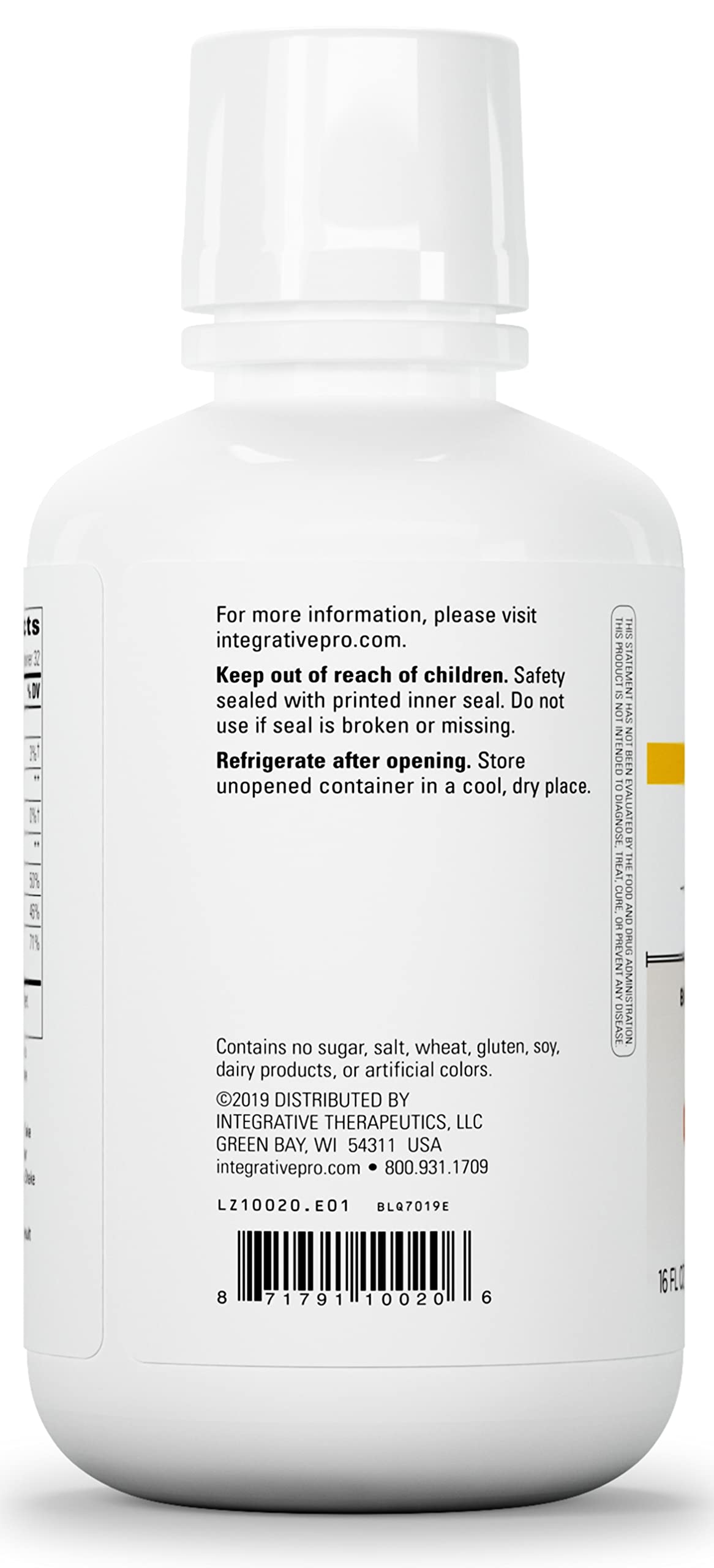 Foto 4 pulgar | Suplemento Integrative Therapeutics: Calcio Y Magnesio Líquidos - Venta Internacional.