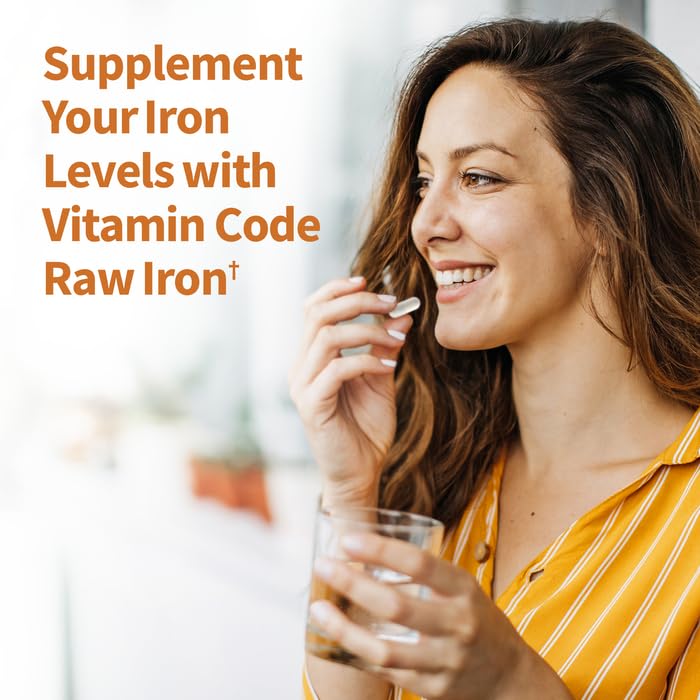 Foto 5 pulgar | Suplemento Garden Of Life Vitamin Code Raw Iron 30 Cápsulas - Venta Internacional.