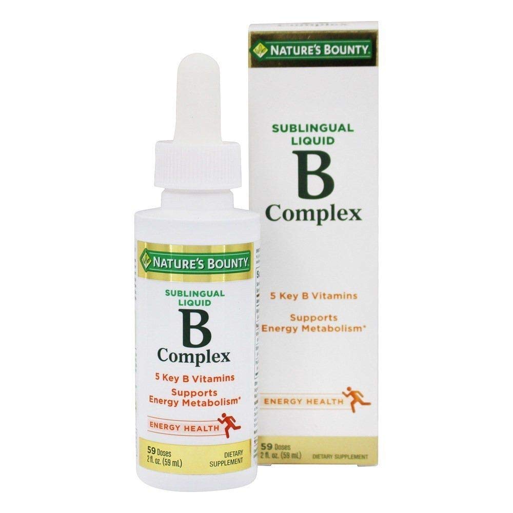 Foto 2 pulgar | Complementa El Complejo B De Nature's Bounty Con Vitamina B12 Sublingual, 60 Ml - Venta Internacional.