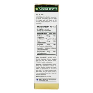 Foto 2 | Complementa El Complejo B De Nature's Bounty Con Vitamina B12 Sublingual, 60 Ml - Venta Internacional.