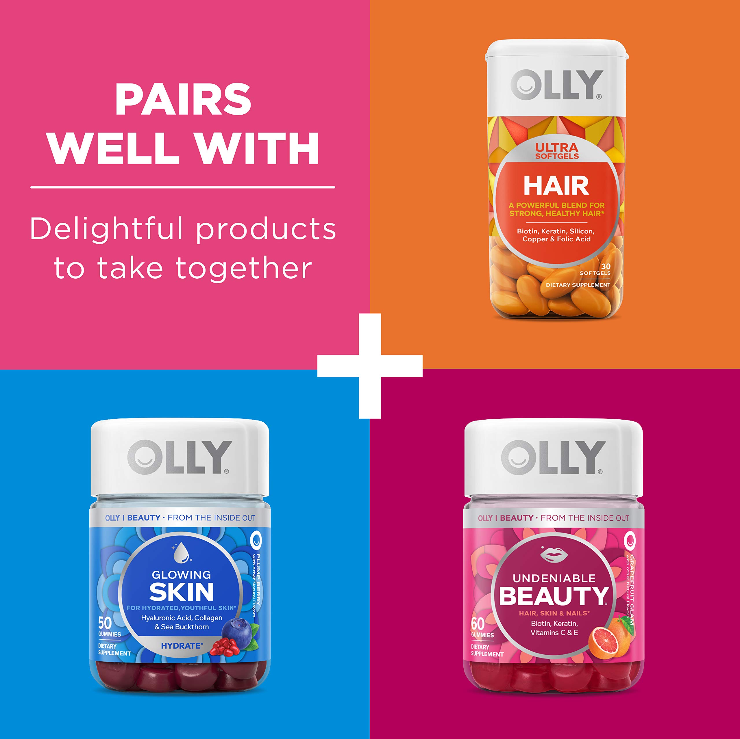 Foto 8 pulgar | Suplemento Olly Collagen Gummy Rings, 2,5 G, Probado Clínicamente - Venta Internacional.