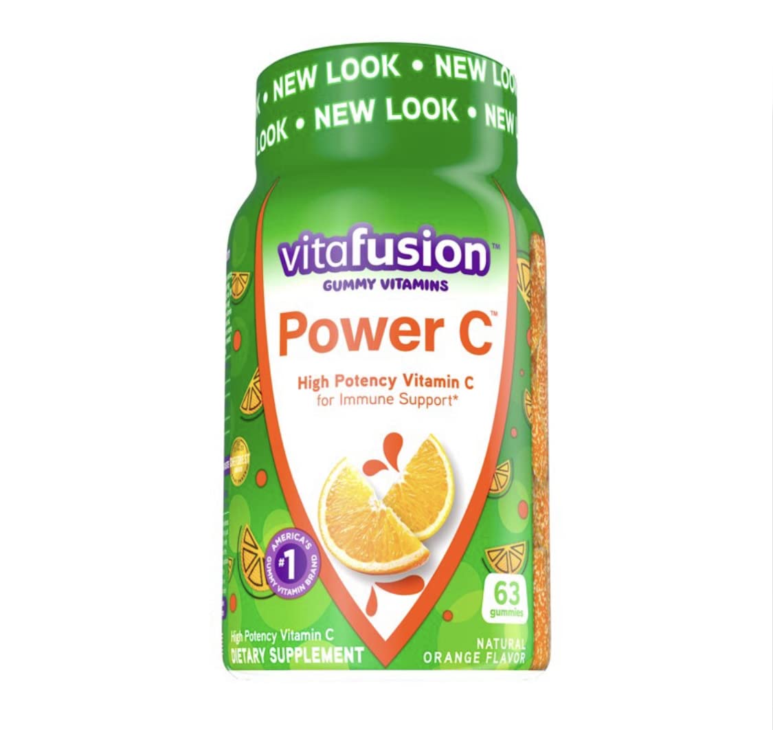 Foto 2 pulgar | Vitafusion Vitamins Power C, 63 Unidades, Gomitas Con Sabor A Naranja - Venta Internacional.