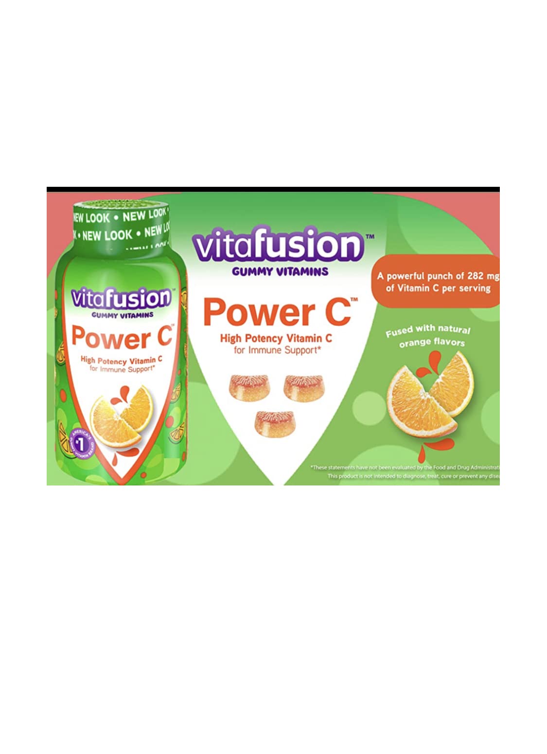 Foto 5 | Vitafusion Vitamins Power C, 63 Unidades, Gomitas Con Sabor A Naranja - Venta Internacional.