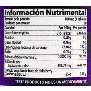 Foto 2 | Berry-C Kids Vitamina C Natural Health 30 Tabletas Masticables para Niños