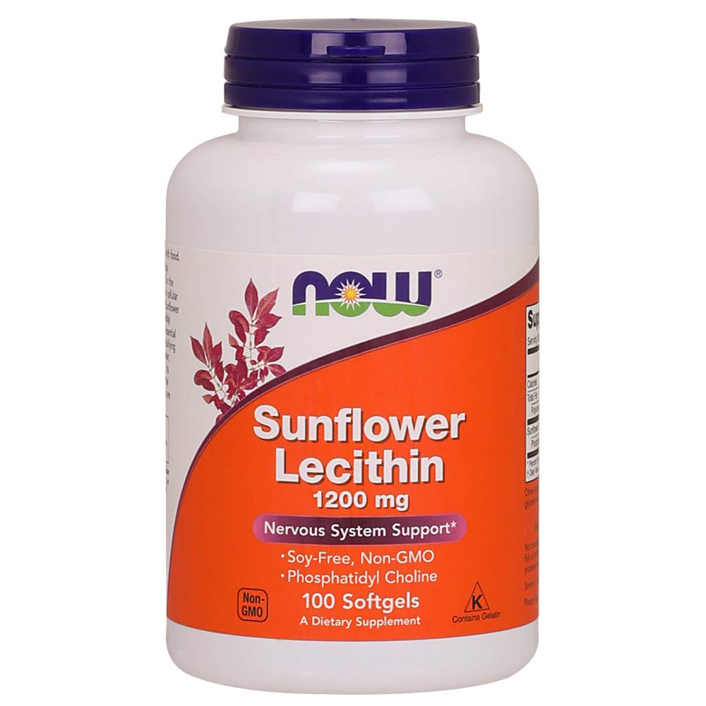 Foto 2 pulgar | Suplemento Now Foods Lecitina de Girasol 1200 Mg 100 Cápsulas Blandas - Venta Internacional