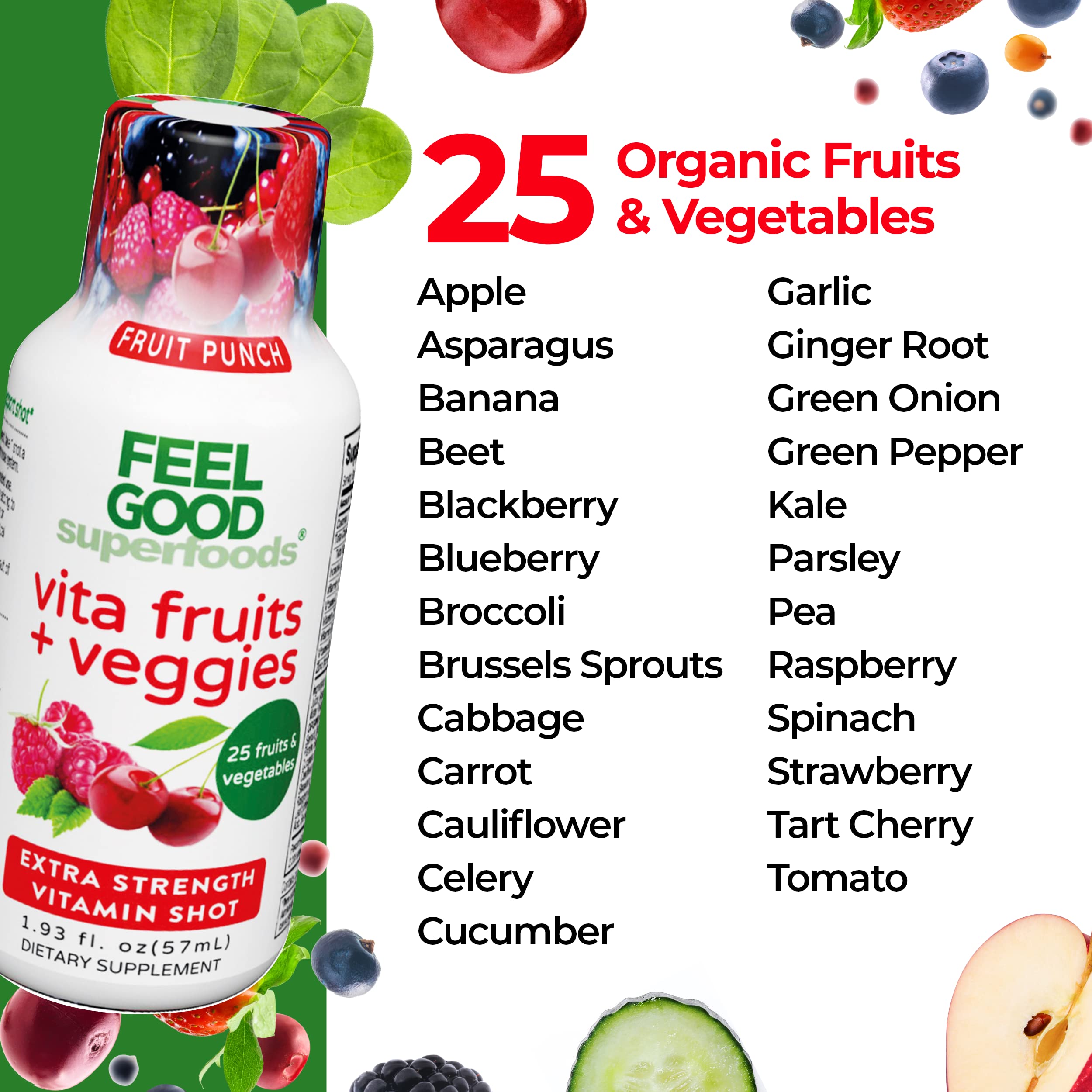 Foto 4 pulgar | Suplementos Feelgood Superfoods Vita Frutas Y Verduras - Venta Internacional.
