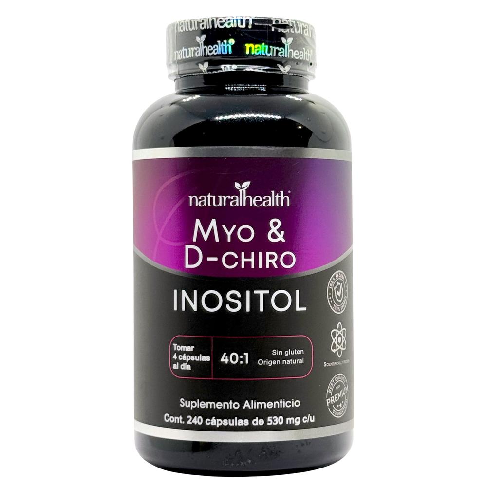 Foto 2 pulgar | Suplemento Natural Health Myo & D-Chiro Inositol 240 Cápsulas