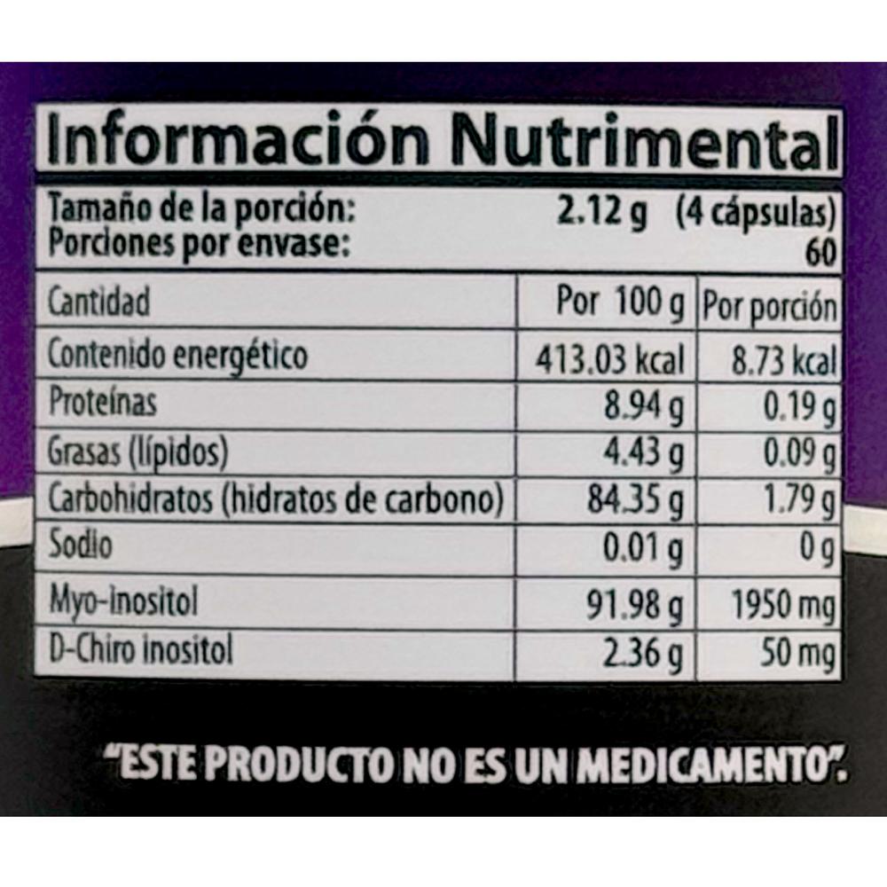 Foto 2 | Suplemento Natural Health Myo & D-Chiro Inositol 240 Cápsulas