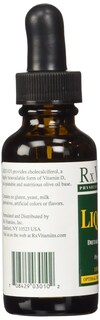 Foto 4 | Suplemento Rx Vitamins Liqui-d3 2000 Ui 30 Ml (paquete De 1) - Venta Internacional.