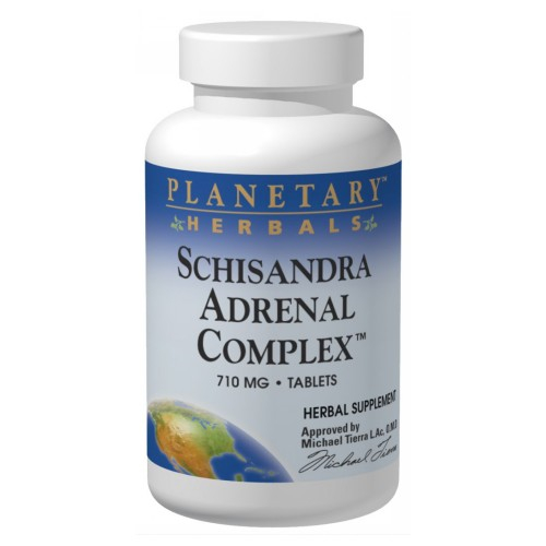 Foto 2 pulgar | Suplemento Planetary Herbals Schisandra Adrenal Complex 60 T - Venta Internacional.