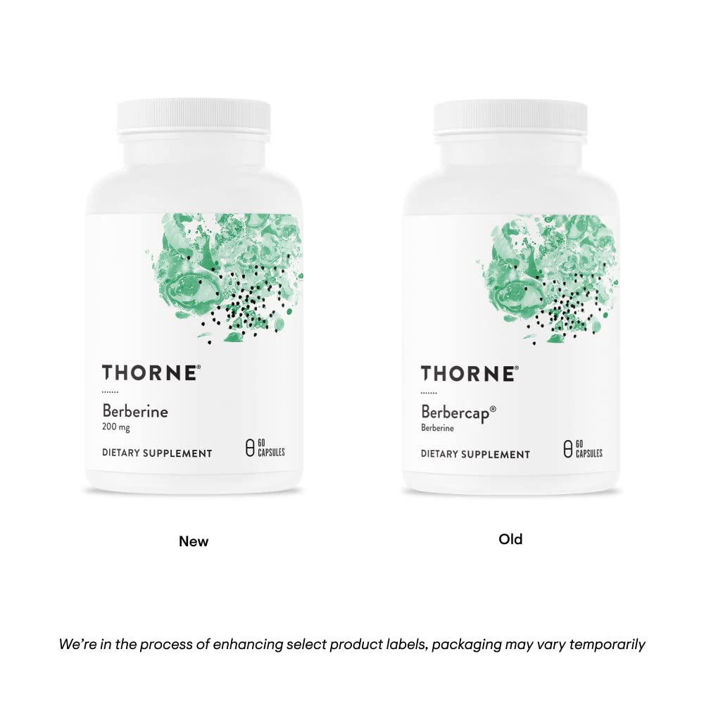 Foto 4 pulgar | Suplemento Thorne Berberine 200 Mg Que Apoya El Corazón 60 Cápsulas - Venta Internacional.