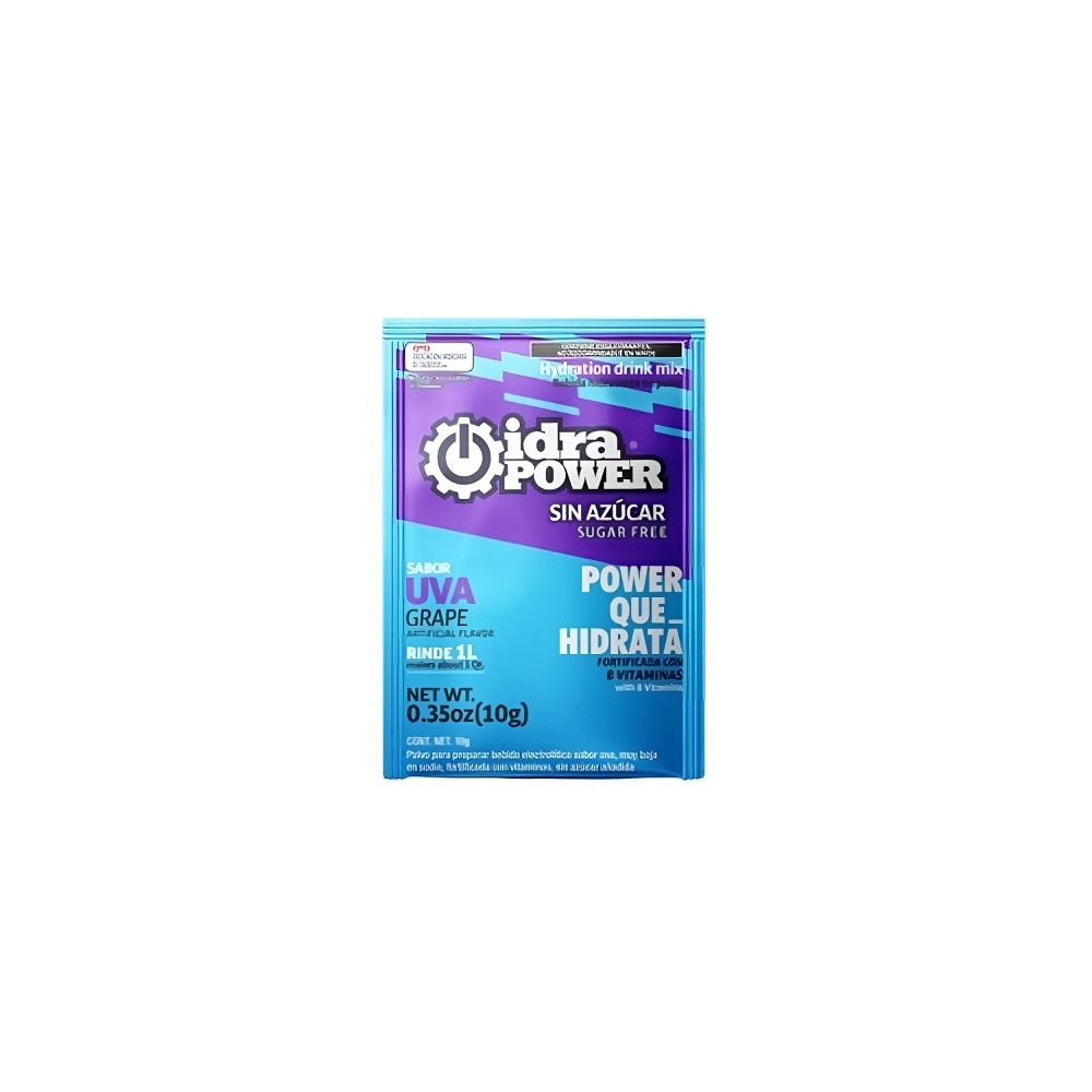 Foto 4 pulgar | Idrapower Caja Con 10 Sobres 10 G. Sin Azúcar Para 1 L C/u