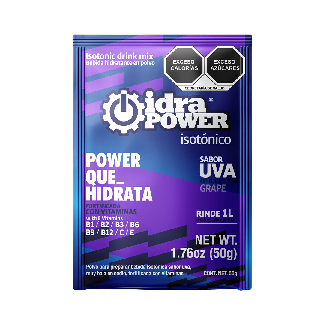 Foto 5 pulgar | Idrapower Caja Con 10 Sobres 10 G. Sin Azúcar Para 1 L C/u
