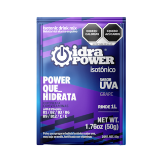 Foto 4 | Idrapower Caja Con 10 Sobres 10 G. Sin Azúcar Para 1 L C/u