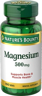 Foto 1 | Suplemento Nature's Bounty Magnesio 500 Mg 100 Comprimidos - Venta Internacional.