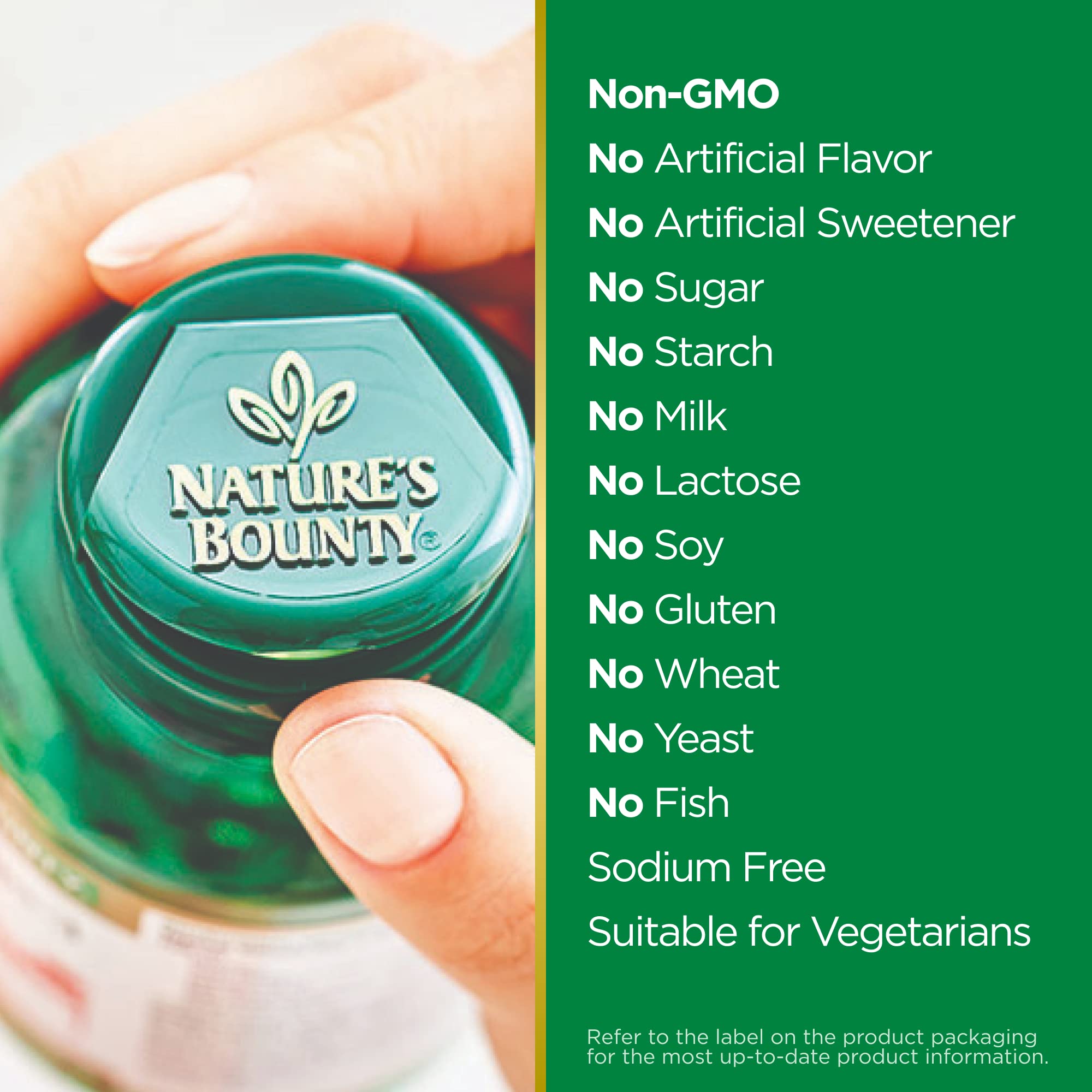 Foto 6 pulgar | Suplemento Nature's Bounty Magnesio 500 Mg 100 Comprimidos - Venta Internacional.