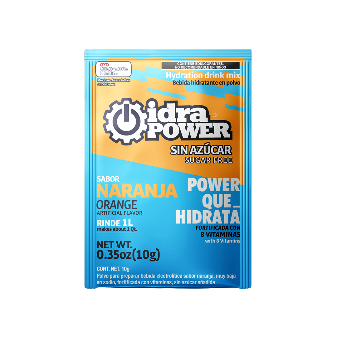 Foto 5 pulgar | Idrapower Caja Con 10 Sobres 10 G. Sin Azúcar Para 1 L C/u