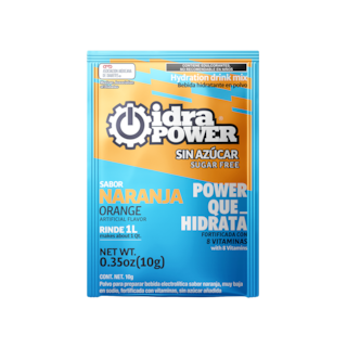 Foto 4 | Idrapower Caja Con 10 Sobres 10 G. Sin Azúcar Para 1 L C/u
