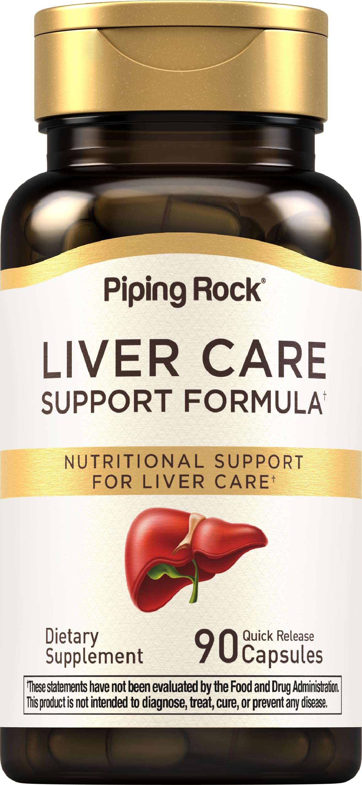 Foto 2 pulgar | Suplemento Piping Rock Liver Cleanse Complex 90 Cápsulas - Venta Internacional.