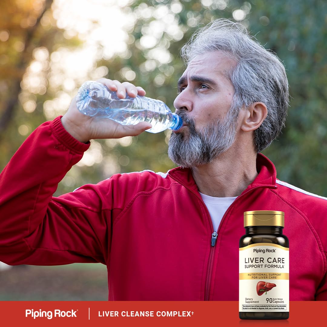 Foto 7 pulgar | Suplemento Piping Rock Liver Cleanse Complex 90 Cápsulas - Venta Internacional.