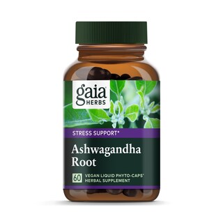 Foto 1 | Suplemento Gaia Herbs De Raíz De Ashwagandha Vegano 60 Cápsulas - Venta Internacional.
