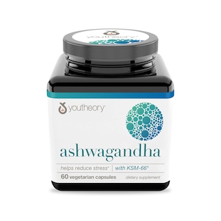 Foto 1 | Suplemento Youtheory Ashwagandha, 1000 Mg, Para Aliviar El Estrés, 60 Cápsulas - Venta Internacional.