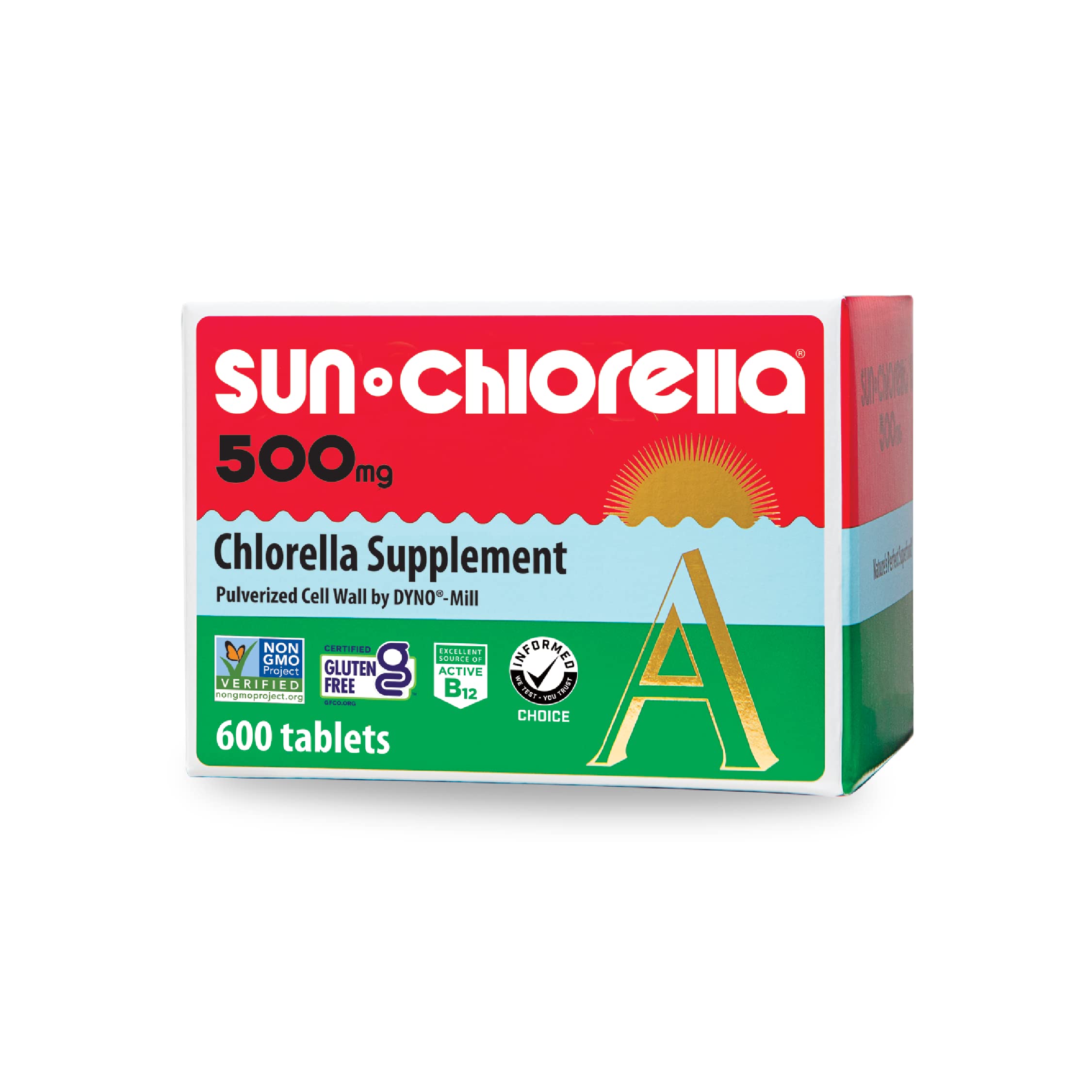 Foto 1 | Suplemento Sun Chlorella A En Tabletas 500 Mg 600 Tabletas - Venta Internacional.