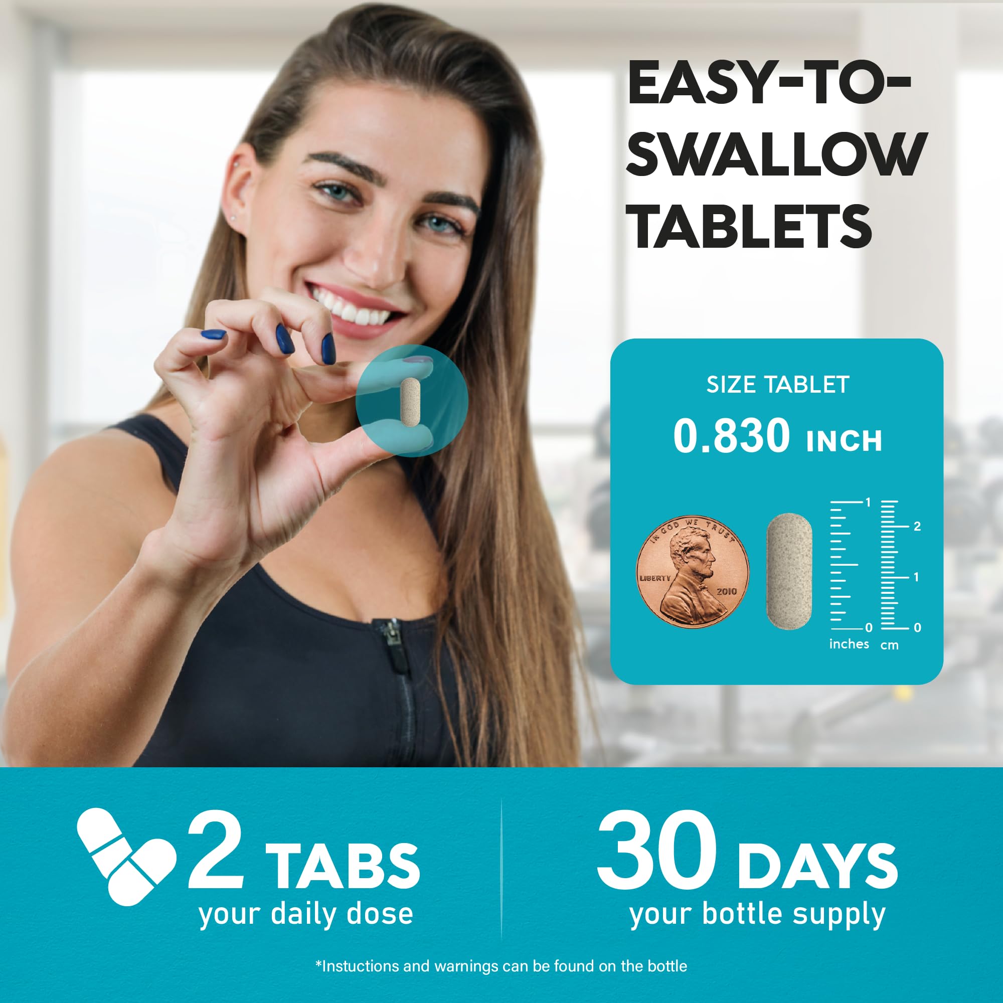 Foto 7 pulgar | Tabletas Electrolíticas Nutraharmony Con Magnesio Y Sodio 120 Tabletas - Venta Internacional.