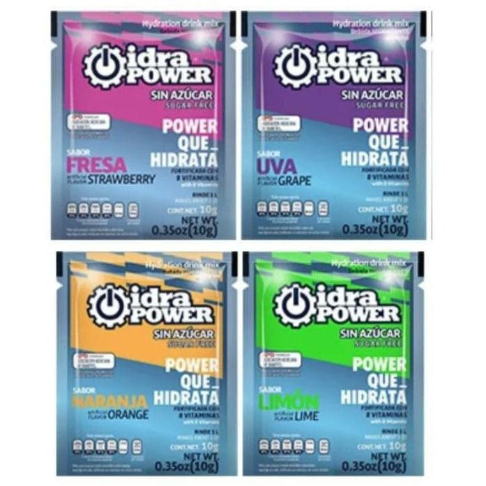 Foto 3 pulgar | Idrapower Caja Con 10 Sobres 10 G. Sin Azúcar Para 1 L C/u