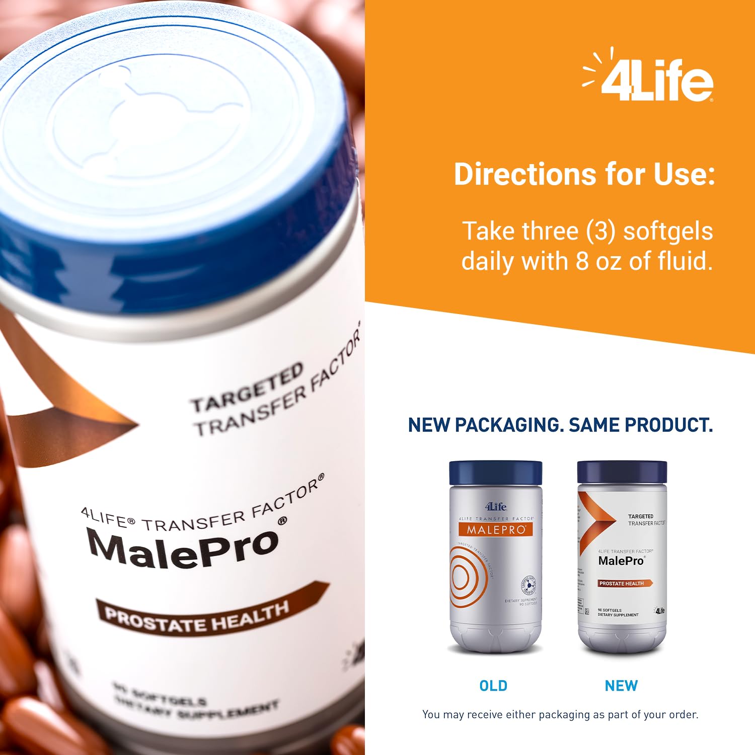 Foto 5 | Suplemento 4life Transfer Factor Malepro Para La Salud De La Próstata - Venta Internacional.