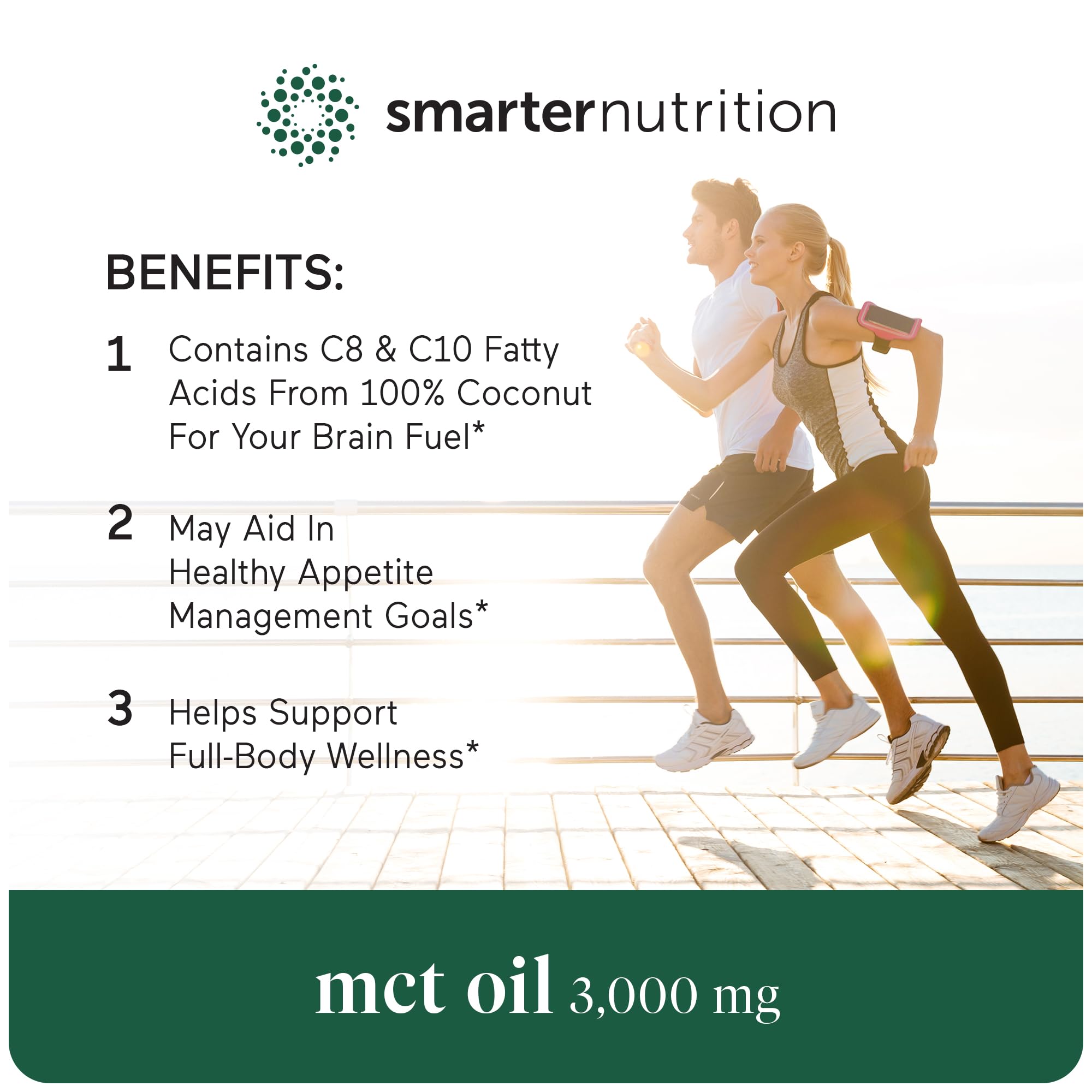 Foto 5 | Cápsulas De Aceite Mct Smarternutrition Smarter Nutrition, 90 Unidades - Venta Internacional.
