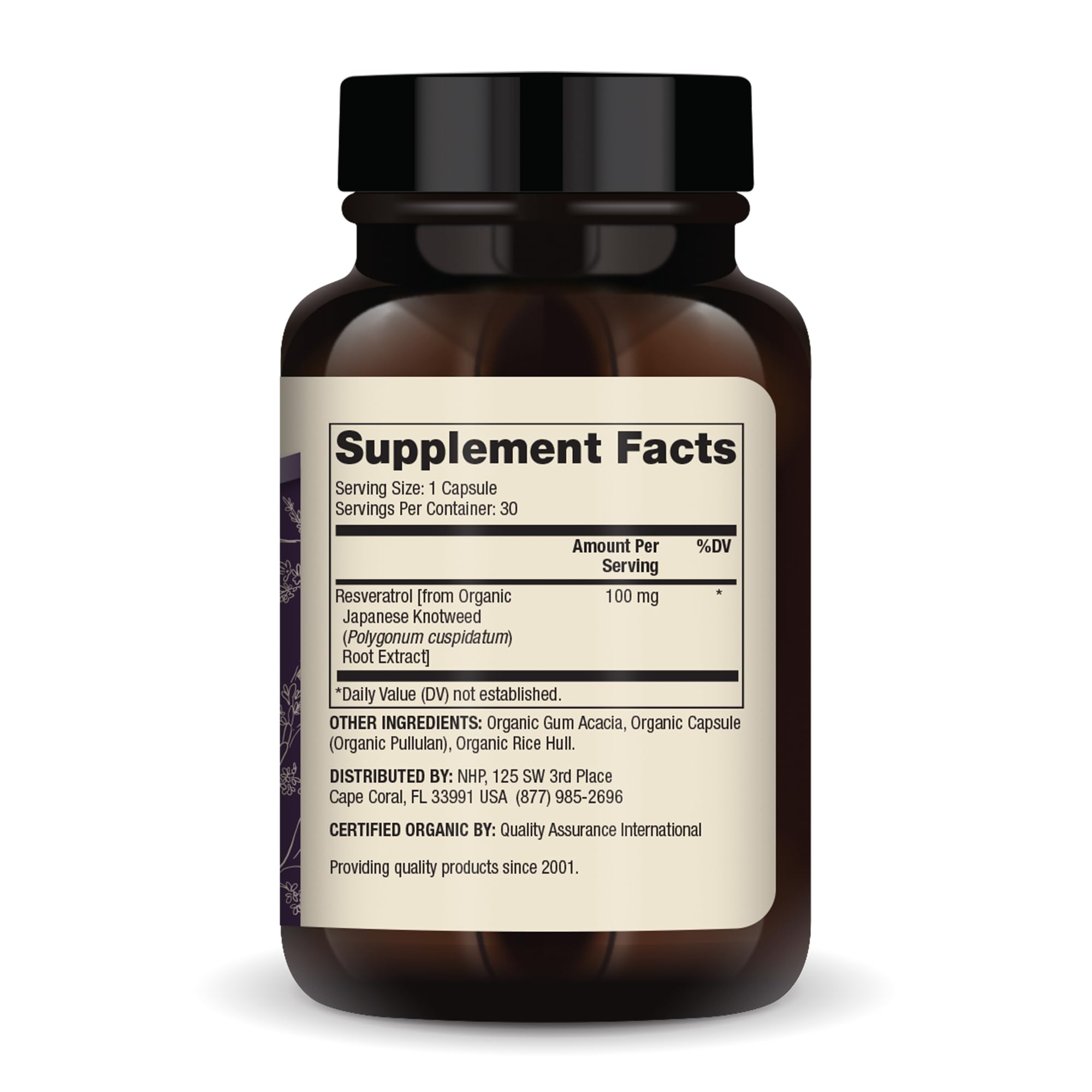 Foto 3 pulgar | Suplemento Dr. Mercola Resveratrol Orgánico 100 Mg 30 Cápsulas - Venta Internacional.