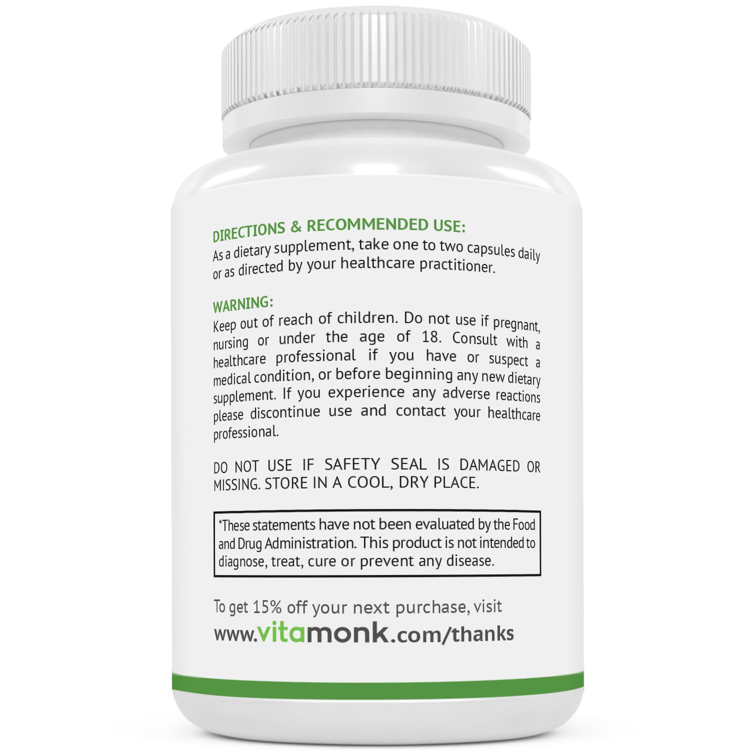 Foto 8 pulgar | Complemente El Resveratrol Vitamonk Con Pterostilbeno 600/60 Mg - Venta Internacional.