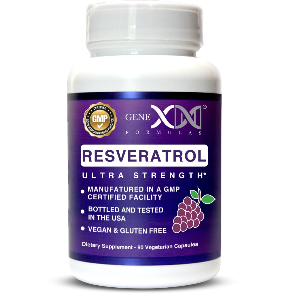 Foto 2 pulgar | Suplemento Genex Resveratrol 1500 Mg Con Bioperine 90 Cápsulas - Venta Internacional.