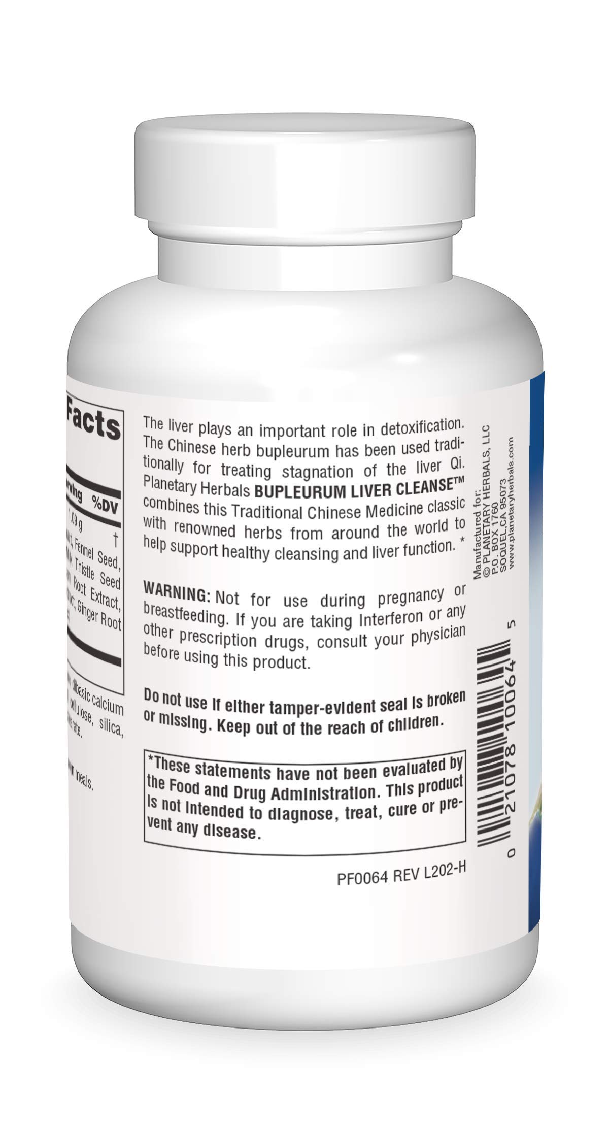 Foto 3 pulgar | Suplemento Planetary Herbals Bupleurum Liver Cleanse 545 Mg - Venta Internacional.