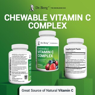 Foto 4 | Complejo Masticable de Vitamina C Dr. Berg 60 Porciones - Venta Internacional