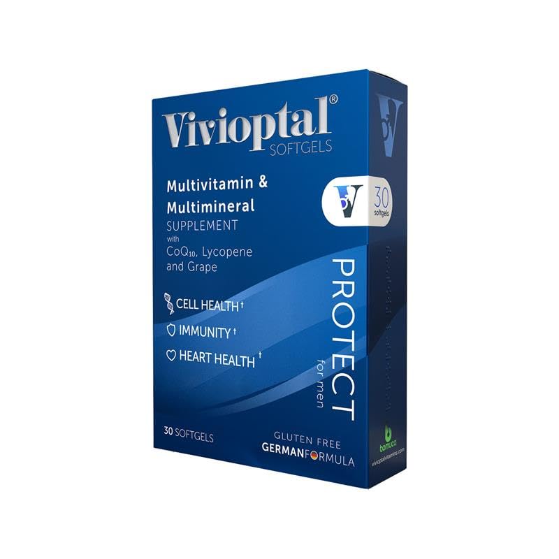 Foto 2 pulgar | Suplemento Vivioptal Protect Para Hombres 30 Cápsulas - Venta Internacional.