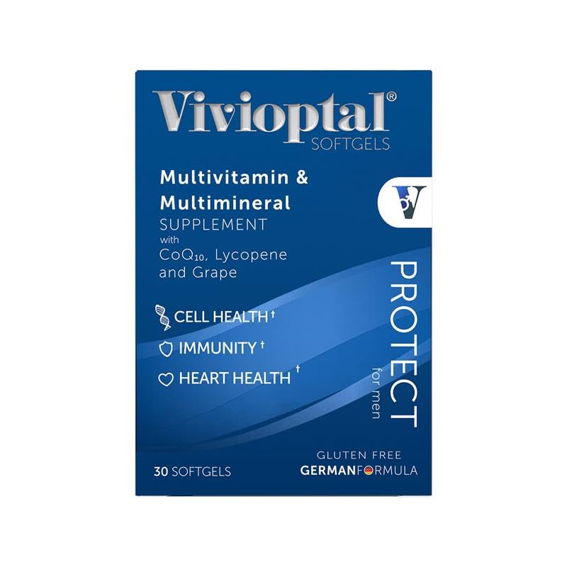 Foto 3 pulgar | Suplemento Vivioptal Protect Para Hombres 30 Cápsulas - Venta Internacional.