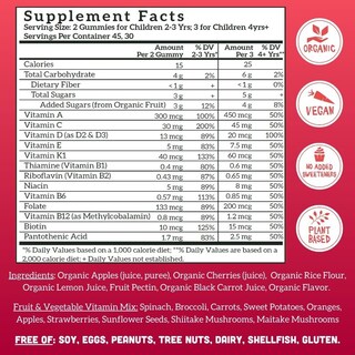Foto 4 | Vitaminas de Cereza para Niños 90 Unidades - Venta Internacional