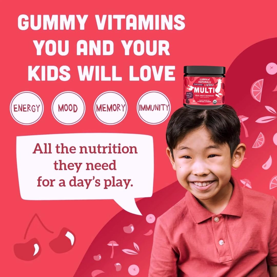 Foto 7 | Vitaminas de Cereza para Niños 90 Unidades - Venta Internacional