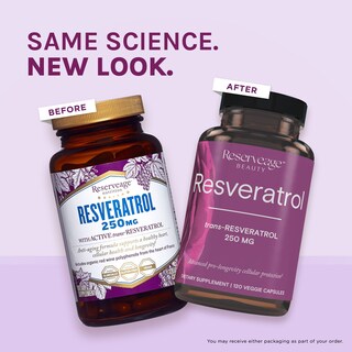 Foto 6 | Suplemento Reserveage Beauty Resveratrol 250 Mg 120 Cápsulas - Venta Internacional.