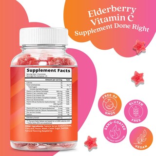 Foto 2 | Suplemento Belive Gomitas de Saúco 50 Unidades con Zinc y Vitamina C - Venta Internacional