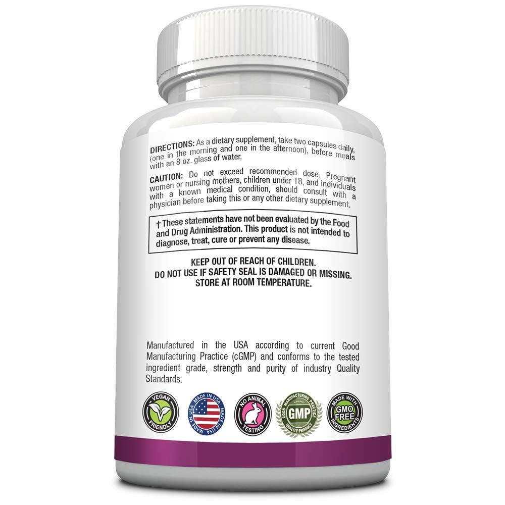 Foto 4 pulgar | Suplemento Approved Science Resveratrol 1000 Mg 380 Cápsulas - Venta Internacional.