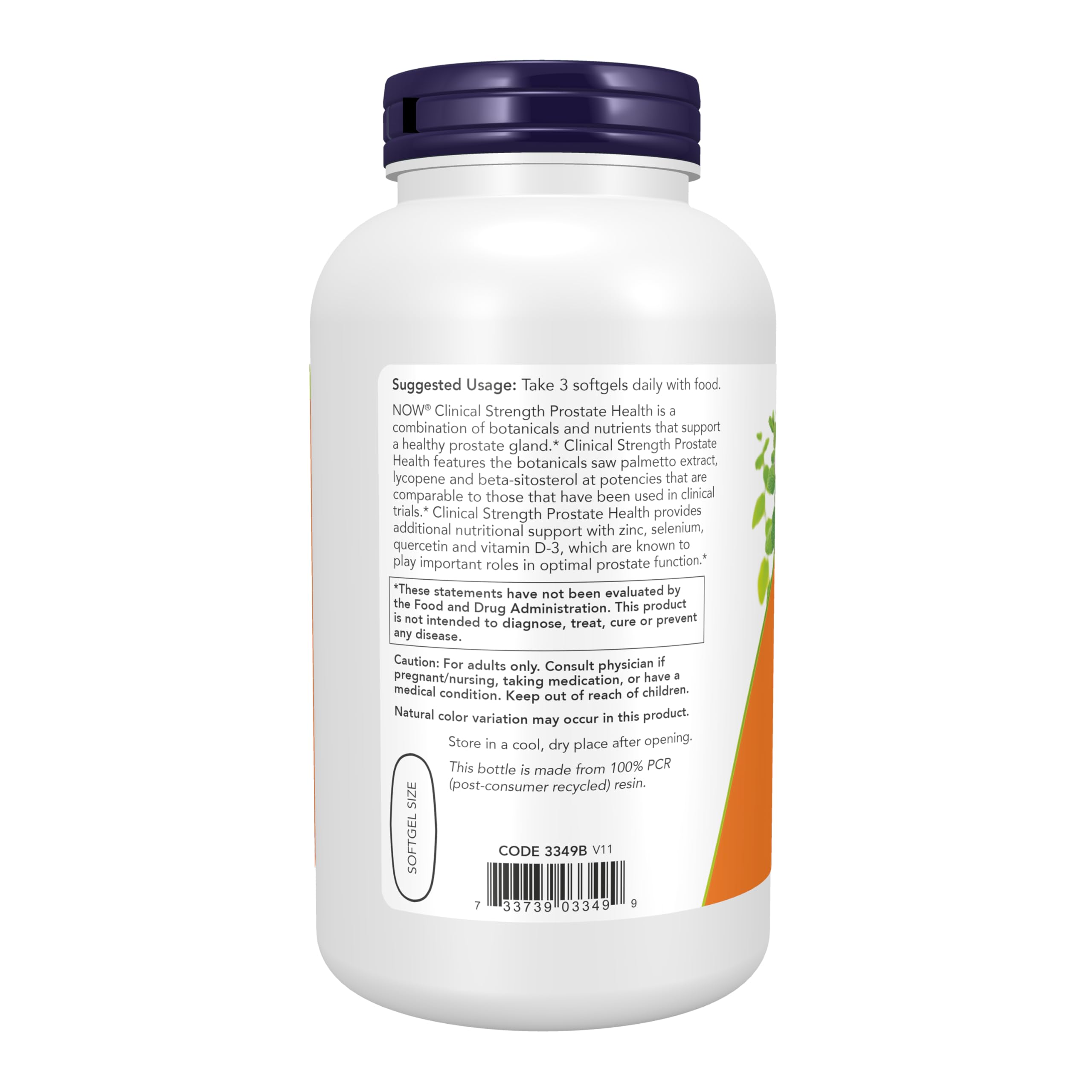 Foto 4 pulgar | Suplementos Now Foods Prostate Health 180 Cápsulas Blandas Fórmula Clínica - Venta Internacional