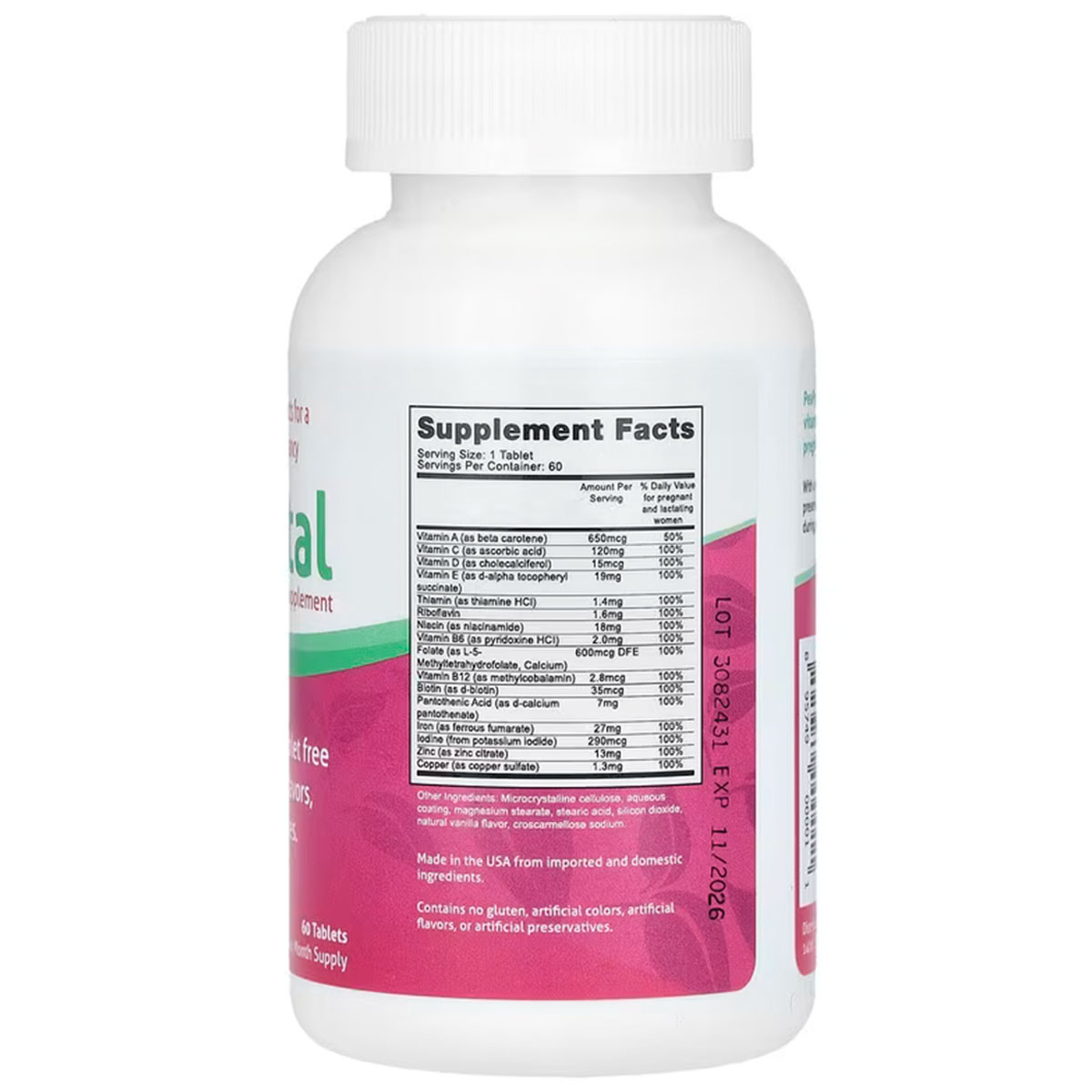 Foto 2 | Fairhaven Health Multivitamin Peapod Prenatal Suplemento Para Apoyo Al Desarrollo Fetal Y  Salud Materna Embarazo